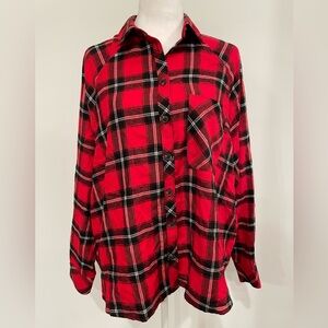 ❤️ Holiday Flannel Plaid Shirt